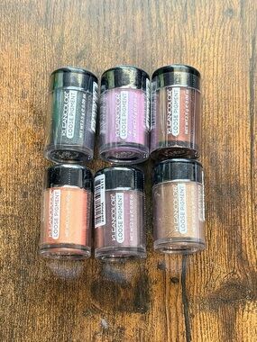 Kleancolor EYESHADOWS Loose Pigment SeT OF SIX